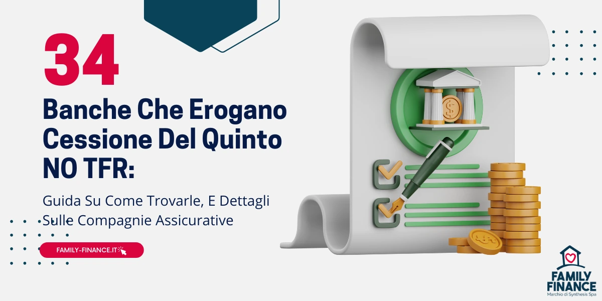 Banche Che Erogano Cessione Del Quinto NO TFR
